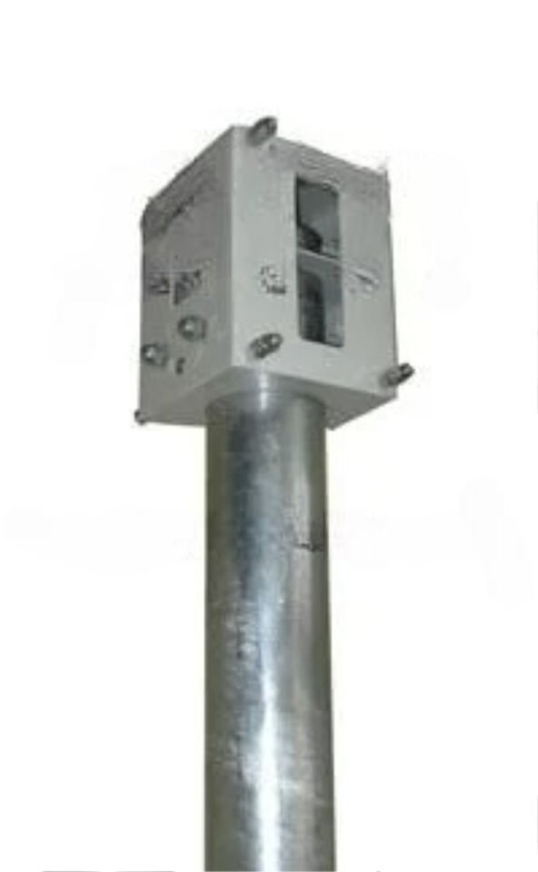 Kamera Direği - 3 mt - Yuvarlak Boru Galvanizli