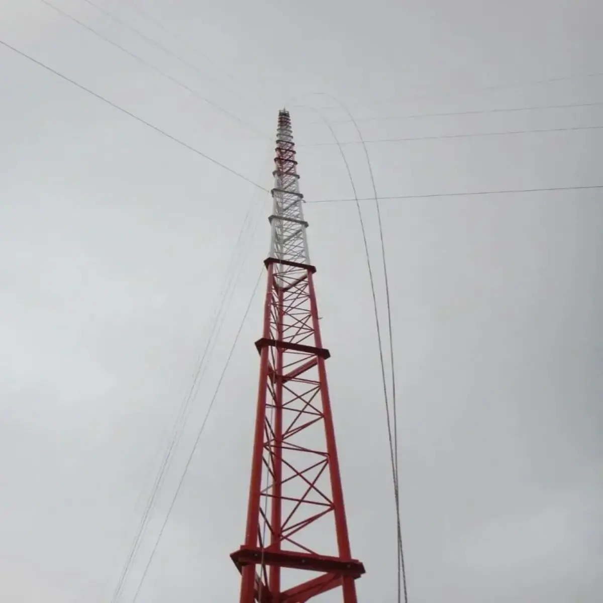 Rüzgar Ölçüm Direği - 40 mt - Kafes Tipi