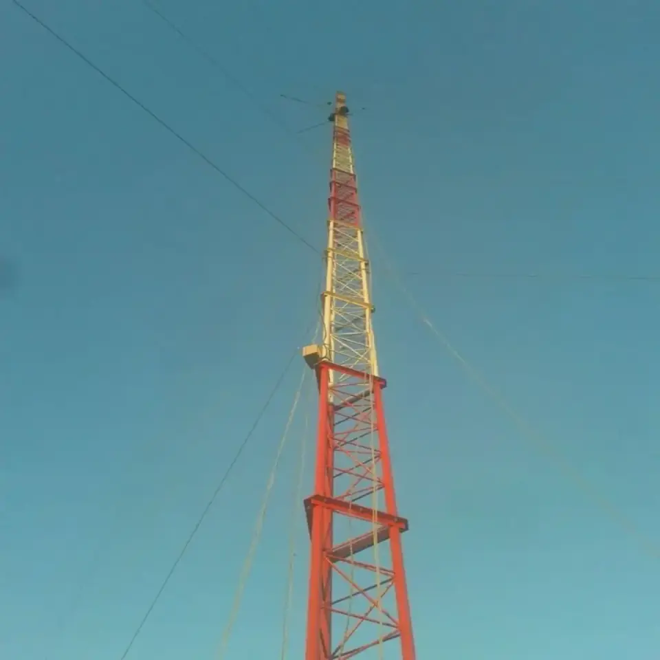 Rüzgar Ölçüm Direği - 40 mt - Kafes Tipi