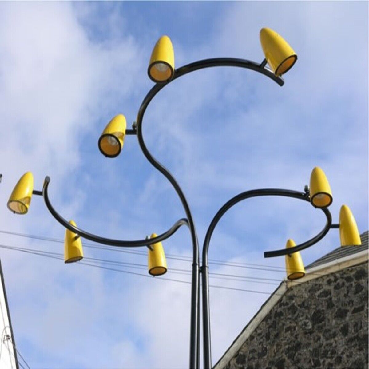 Dekoratif Park AVM Otel Aydınlatma Direkleri